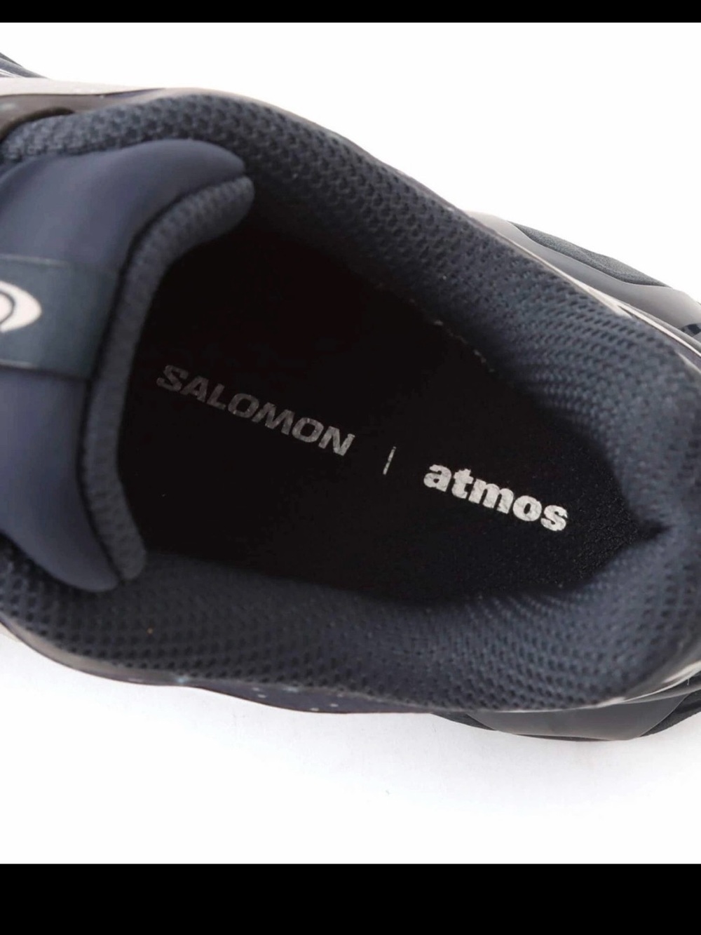 SALOMON × atmos XT-4 OG GORE-TEX Carbon Silver Cosmic Sky Trail Sneaker NWOT - Picture 9 of 10